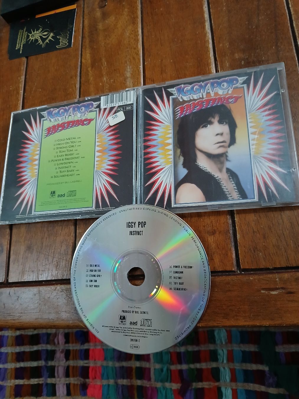 CDs: iggy pop - instinct – Gebraucht aus St-Cergue von VeganWarrior
