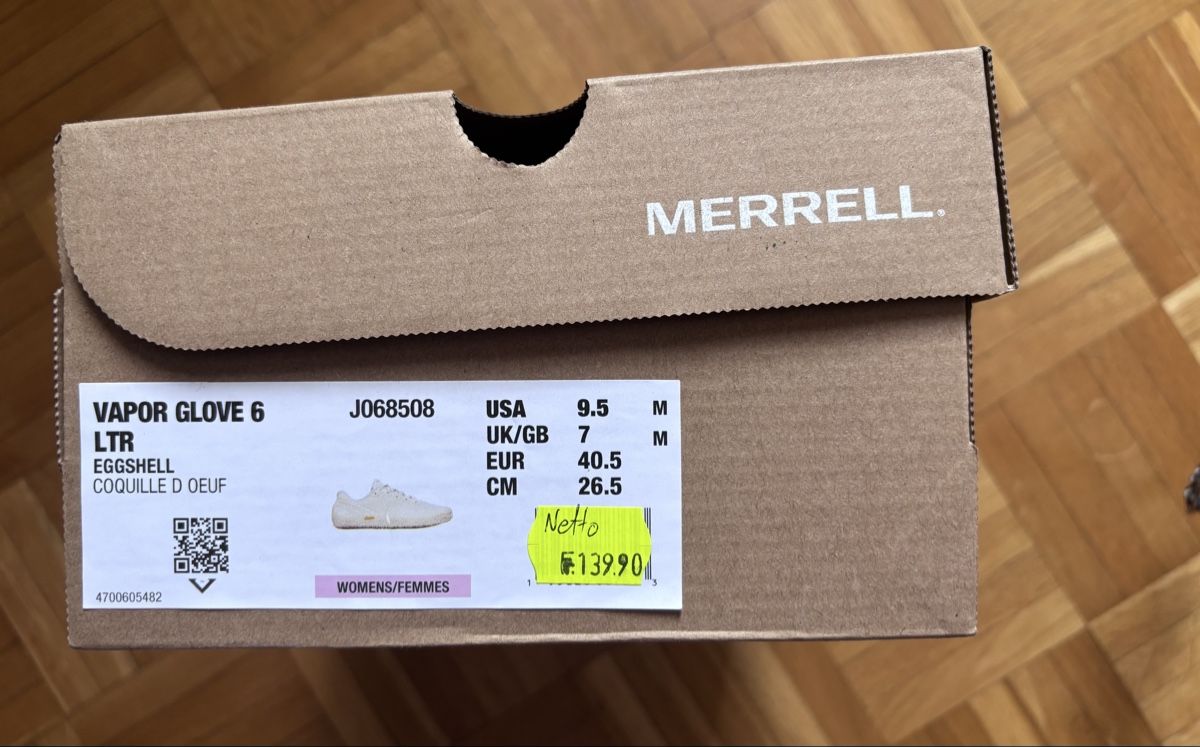 Merrell Chaussures femmes: MERRELL 40,5 Barfussschuhe / Eggshell NEU Ab 49.- – Neuf avec emballage d'origine à Basel par Seele7 2