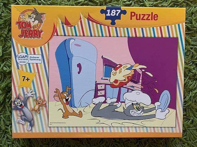 Puzzle: Puzzle Tom and Jerry 7+ – Usato da Zürich venduto da Babylonia