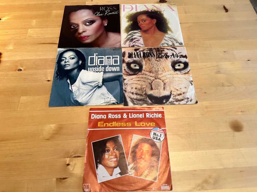 DIANA ROSS toll Singles Sammlung 7