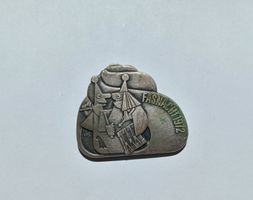 Basler Fasnachtsplakette Silber 1972
