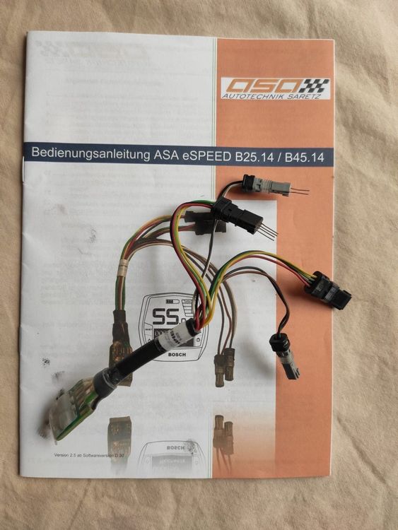 Bosch eBike Tuning Kit ASA eSPEED 50kmh+