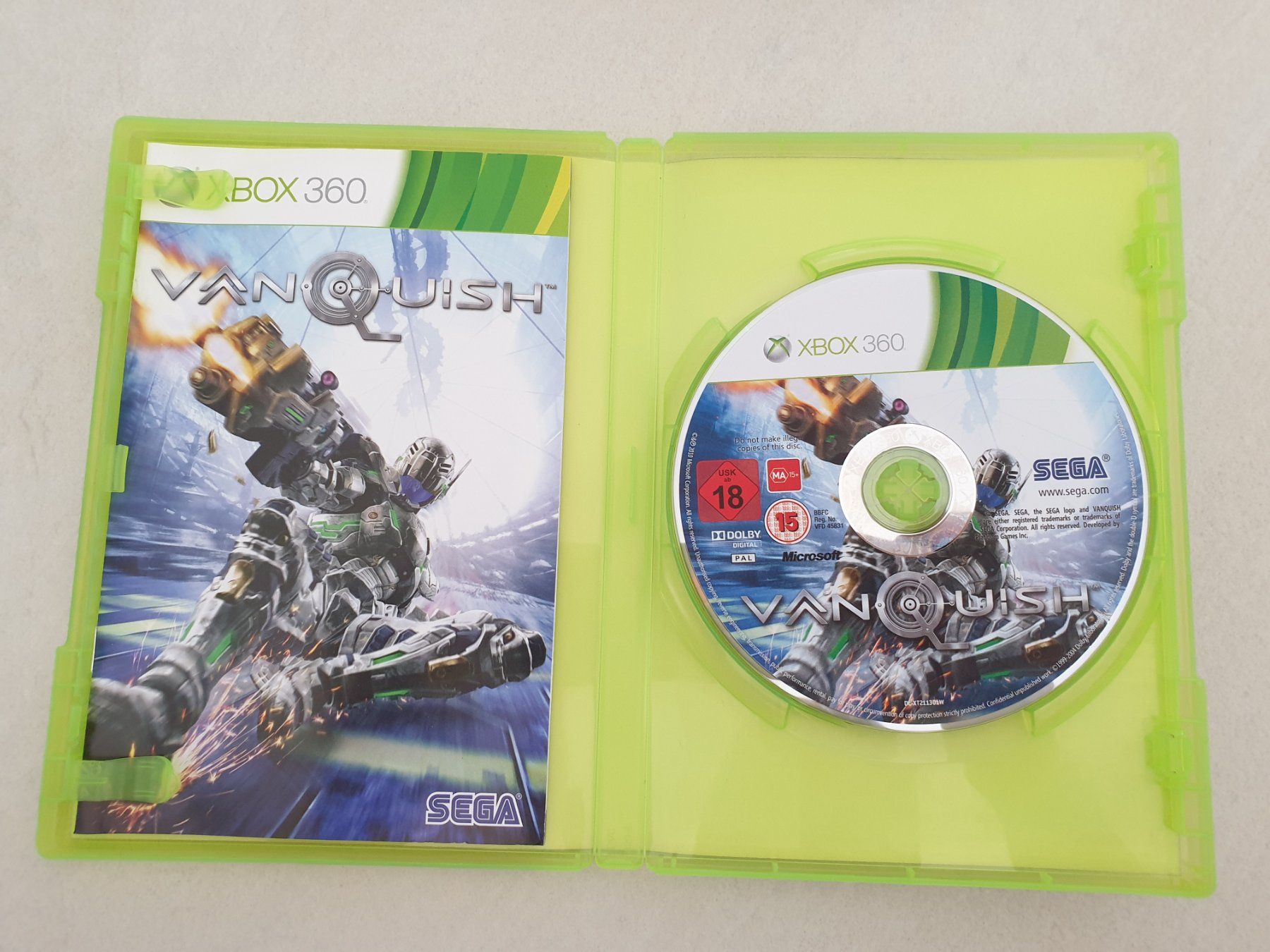 Microsoft Jeux: Vanquish Xbox 360 – D'occasion à Füllinsdorf par master_mind 2