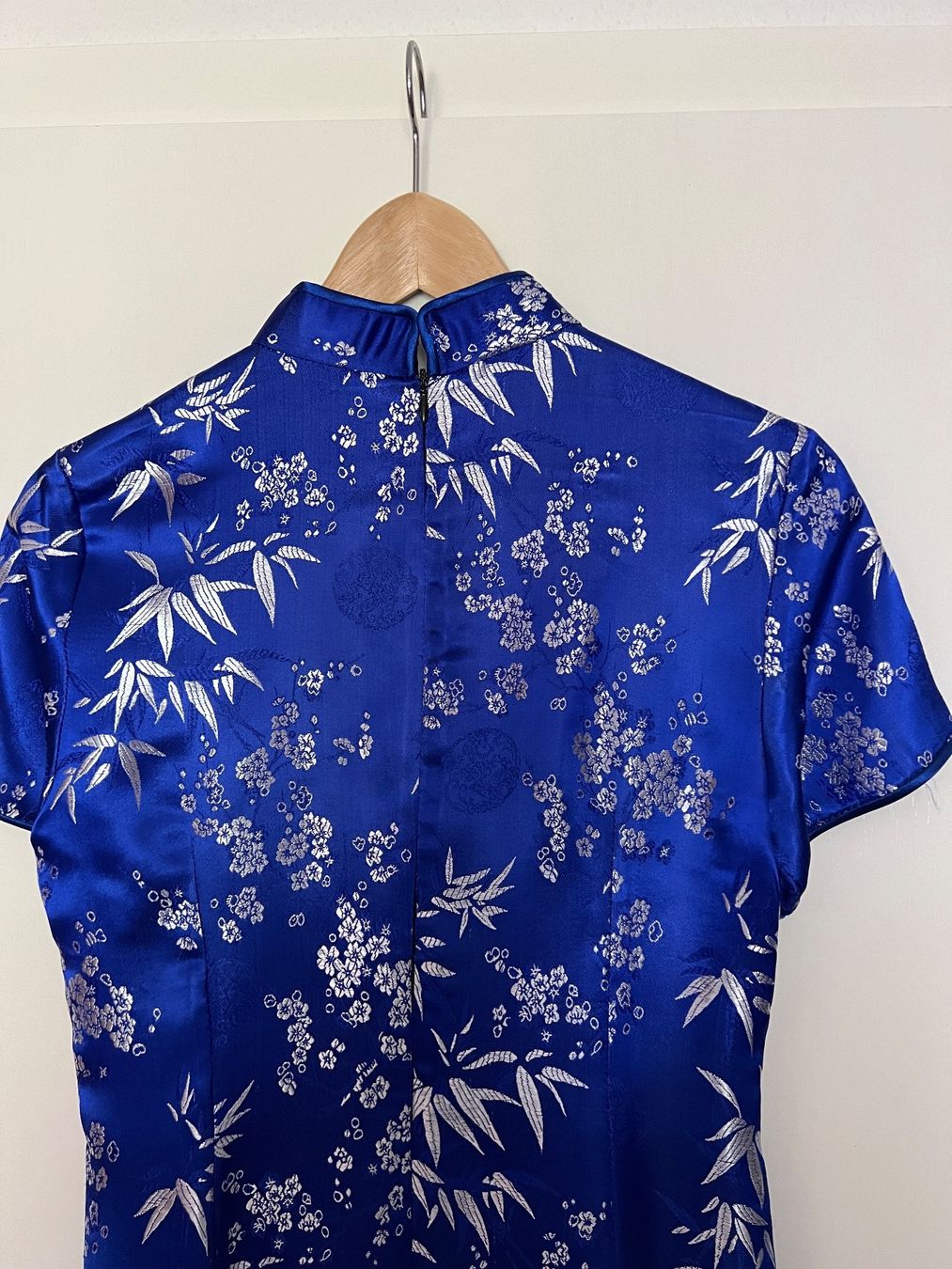 Kleider: Chinesiches Kleid (blau) Rockabilly Grösse S China Kleid – Neu (gemäss Beschreibung) aus ZUFIKON von SULMI01 6