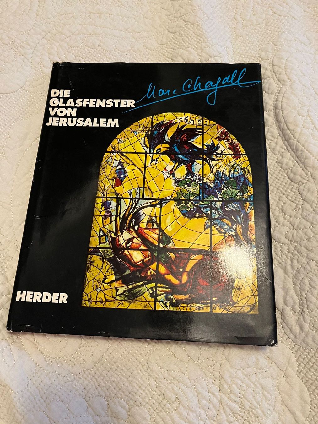 Libri: Die Glasfenster von Jerusalem, Marc Chagall – Usato da Kirchleerau venduto da Dalmi220