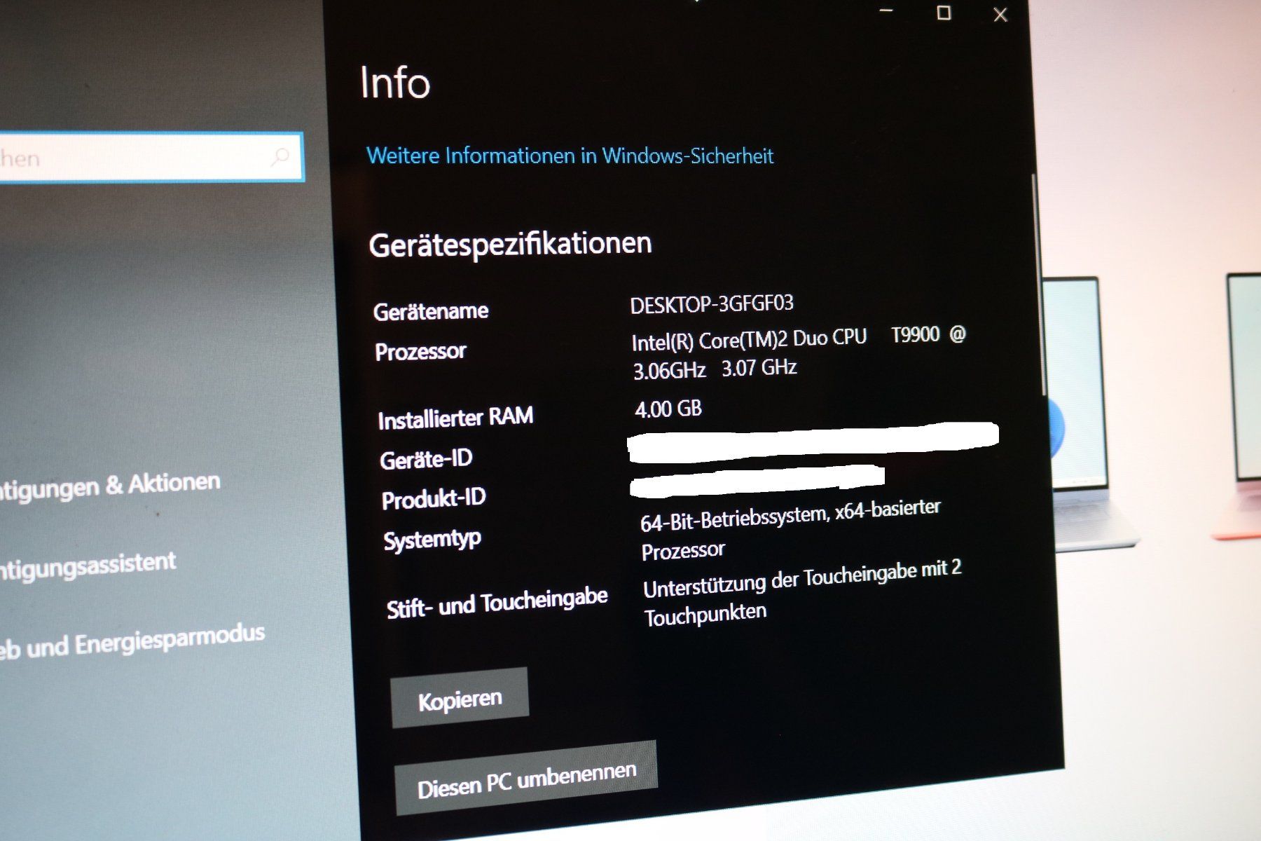 Hewlett Packard PC: HP IQ500 TouchSmart PC IQ522ch All in One Computer – Usato da Rickenbach b. Wil venduto da Byby7 7