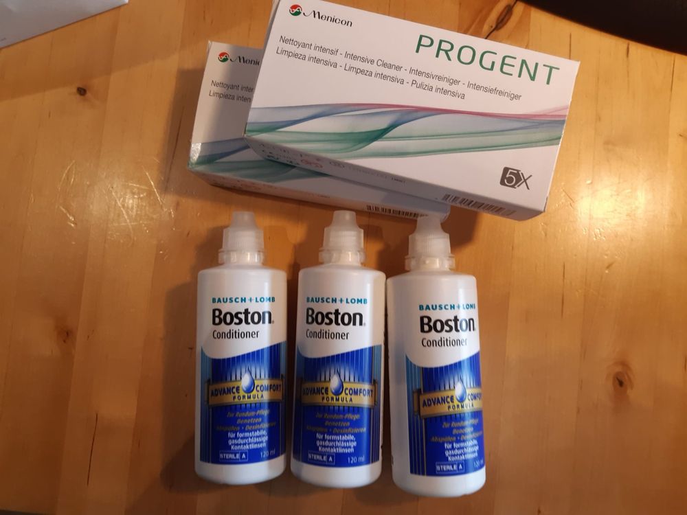 Boston Advance Lens Conditioner & Progent Intensivreiniger (Neu und ...