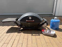 Weber Q Gasgrill, funktioniert jedoch Riss in Deckel