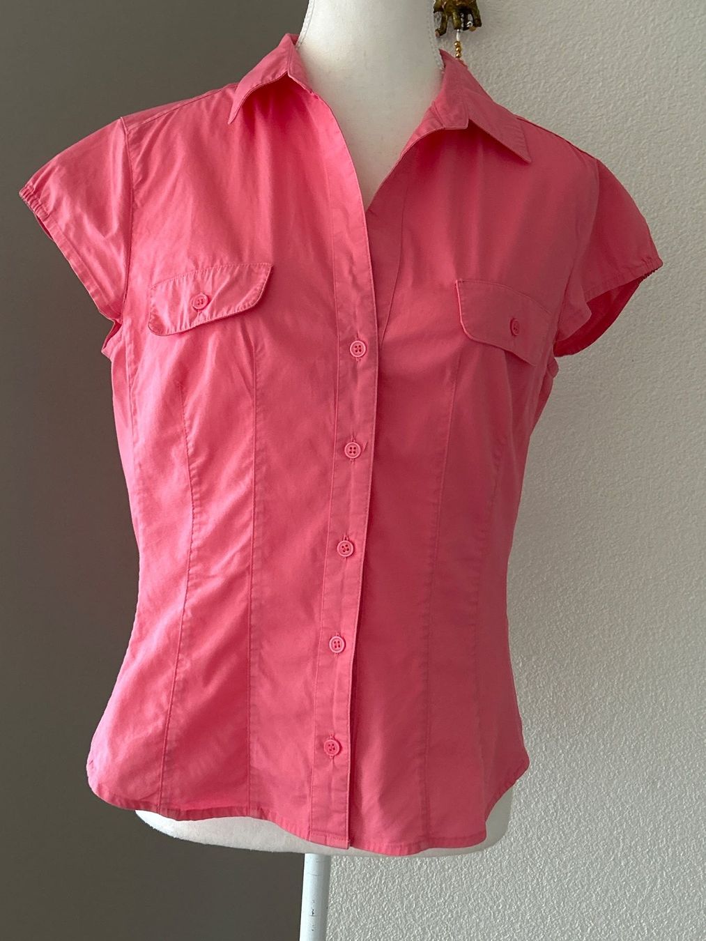 Chemisiers: Kurzarm Bluse Damen pink – D'occasion à Brunnen par Nala2929 2