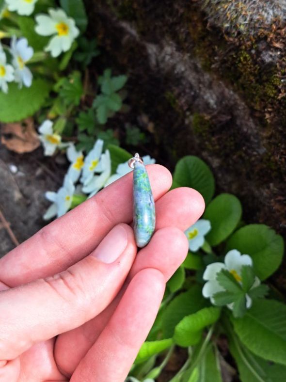 Anhänger: Allalin Gabbro Wallis Anhänger – Neu und originalverpackt aus Richterswil von Viorella 1