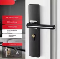 Serrure de sécurité  porte intérieure de maison,  avec clés