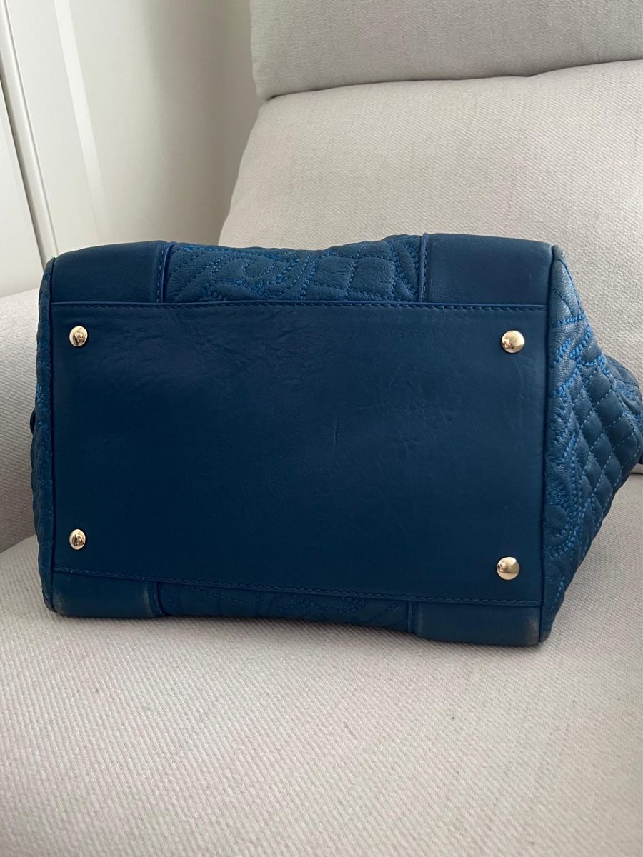 Versace Borse da donna: Gianni Versace Bag, Leather, Blue – Usato da Genève venduto da gvokiii 2