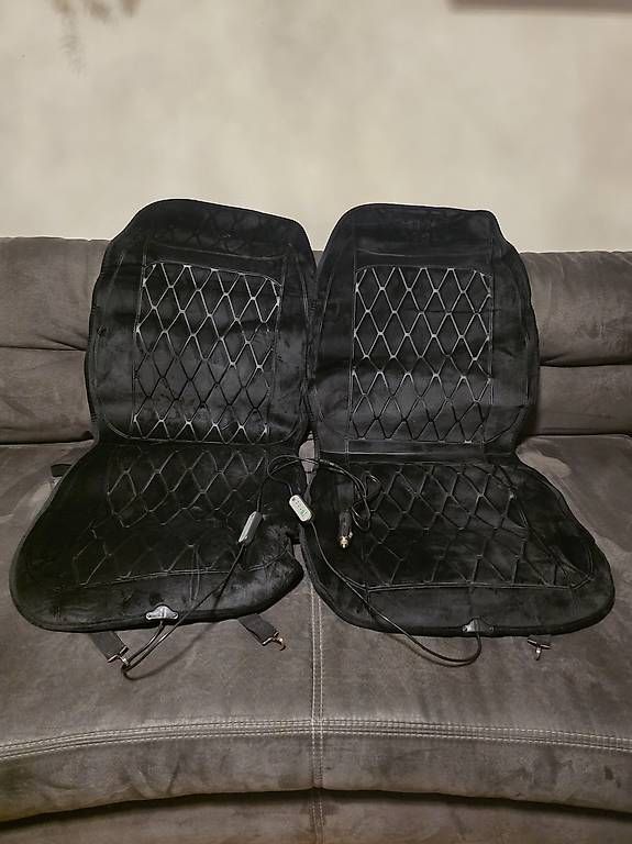 Sonstiges Fahrzeugzubehör: 2x beheizbare Autositzauflage 12V JERCLE – Neu und originalverpackt aus Root von dam_k55b 2