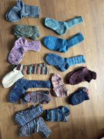 Packet handgestrickte Wollsocken