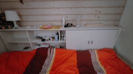 Bett mit Umbau