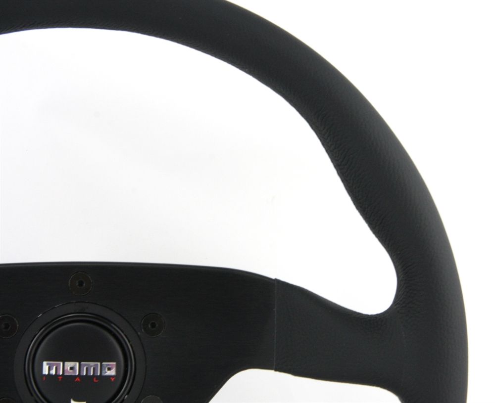 Tutti pezzi di ricambio auto: Momo Leder Sportlenkrad Modell MOD. 78 3 – Nuovo e nell'imballaggio originale da Moers venduto da BMS-Racing 2