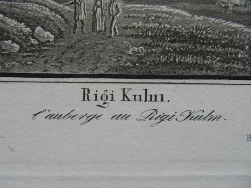 Gravures: Rigi Kulm – D'occasion à Risch par Rischli15 2