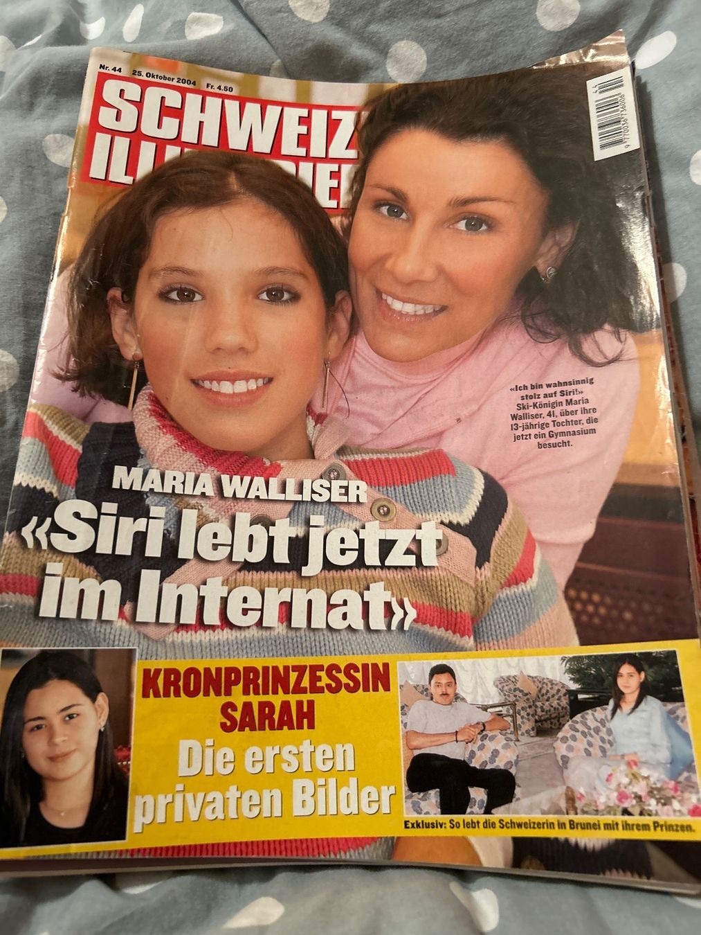 Zeitschriften & Magazine: Schweizer Illustrierte 25.10.2004 sarah brunei walliser mari – Gebraucht aus Champfèr von Rothli
