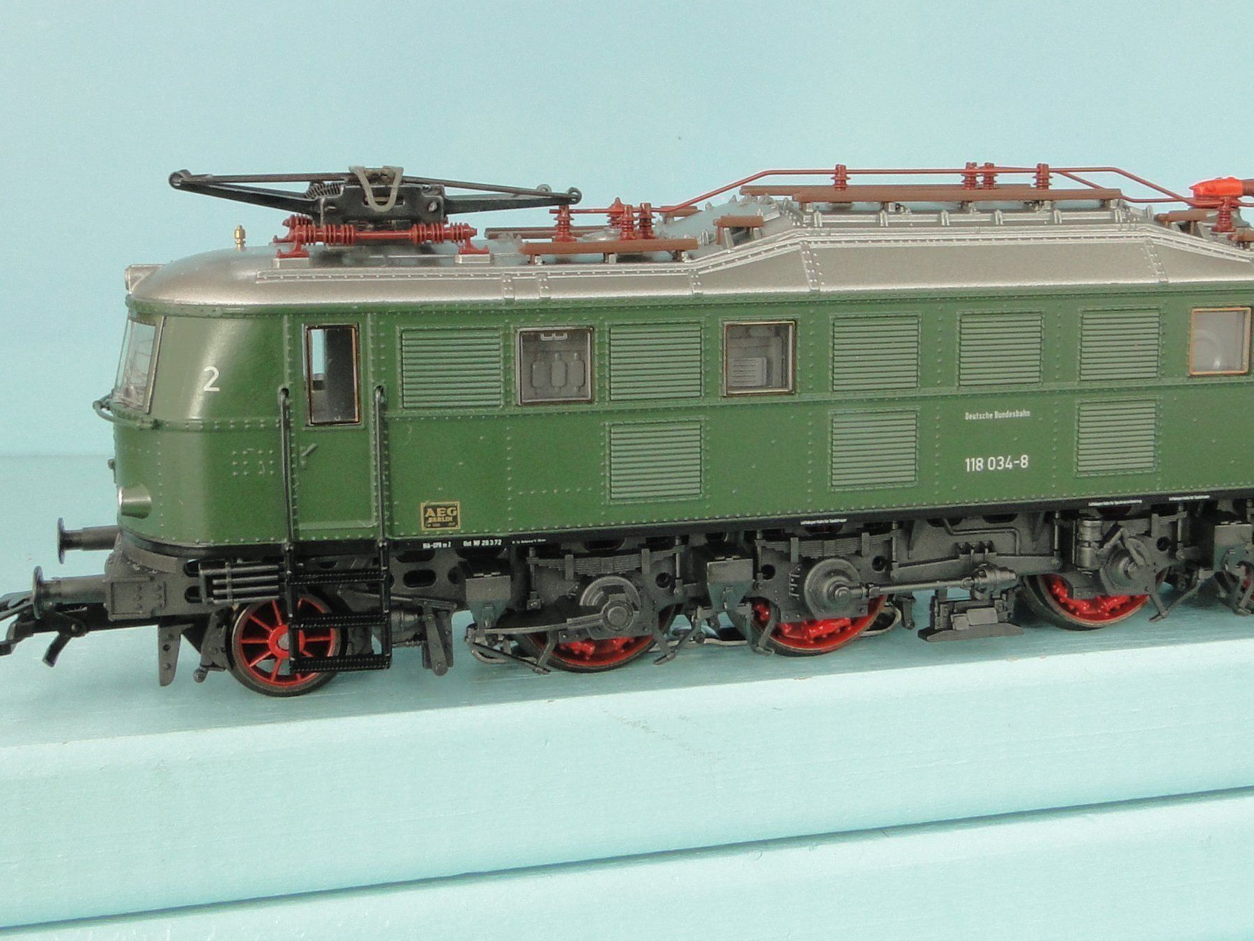 Märklin Modellini di ferrovie: Märklin 3767 BR 118 8-pin digital – Usato da Bülach venduto da cann11 5