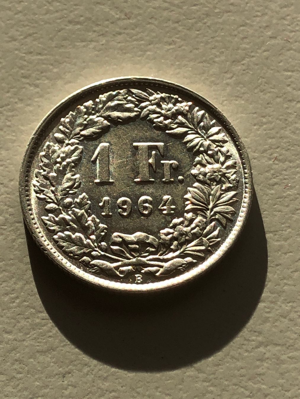 Toutes les monnaies: 1 Fr. 1964 – D'occasion à Schötz par Odpa