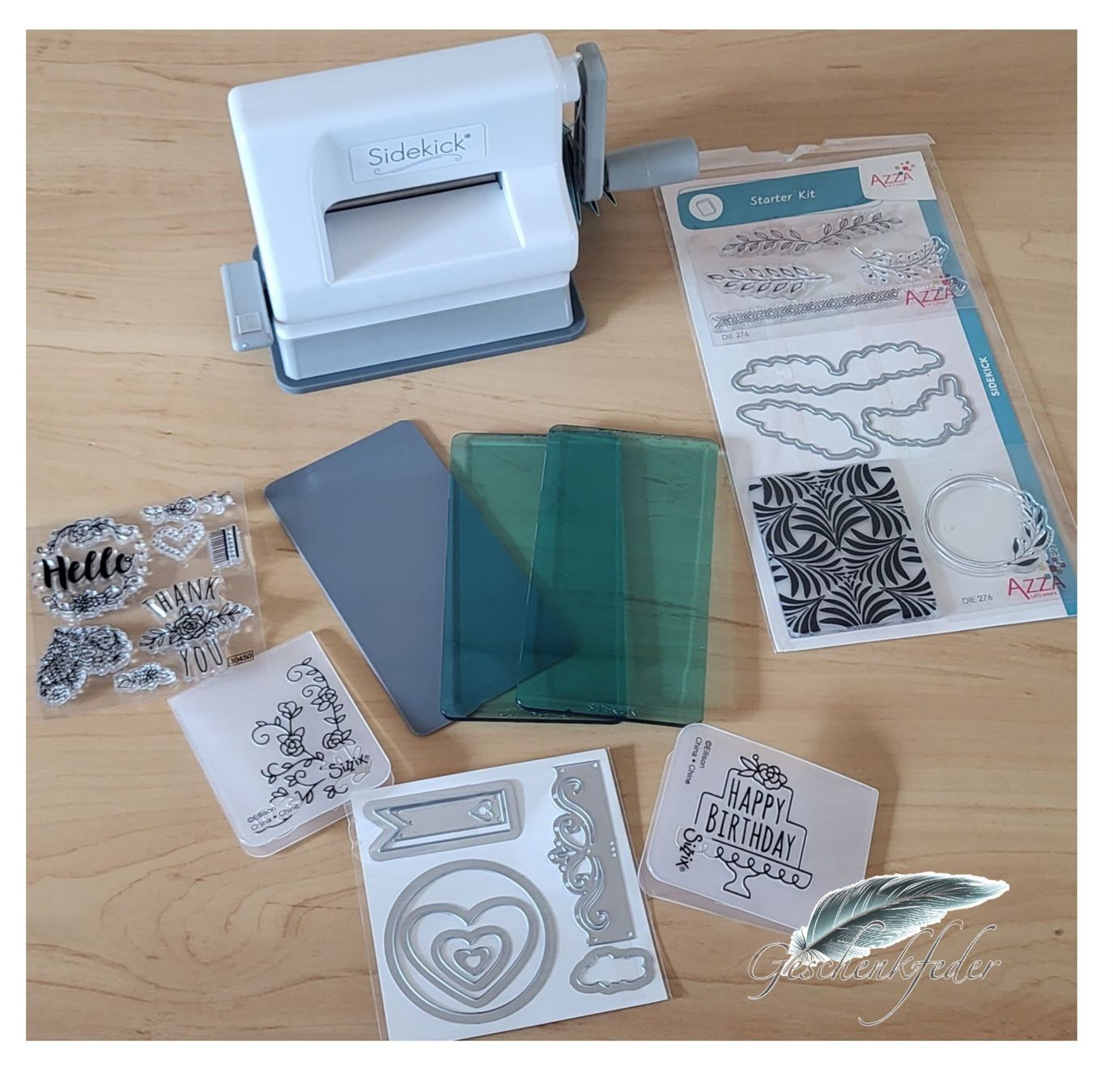 Tutte le macchine: Stanzmaschine Sizzix Sidekick inkl. Geschenke – Nuovo e nell'imballaggio originale da Gettnau venduto da Federwind