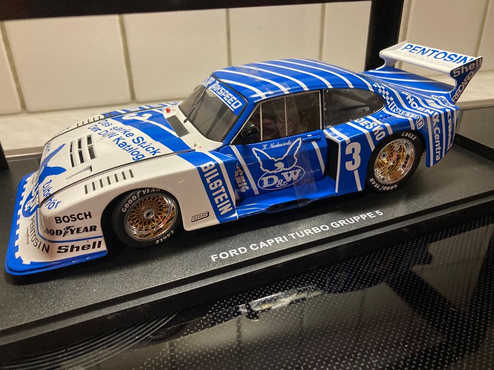 Minichamps 1:18 Scale Capri Turbo GR.5 Die-Cast Model Car – Limited Edition #3 DRM 1982 Racing Car