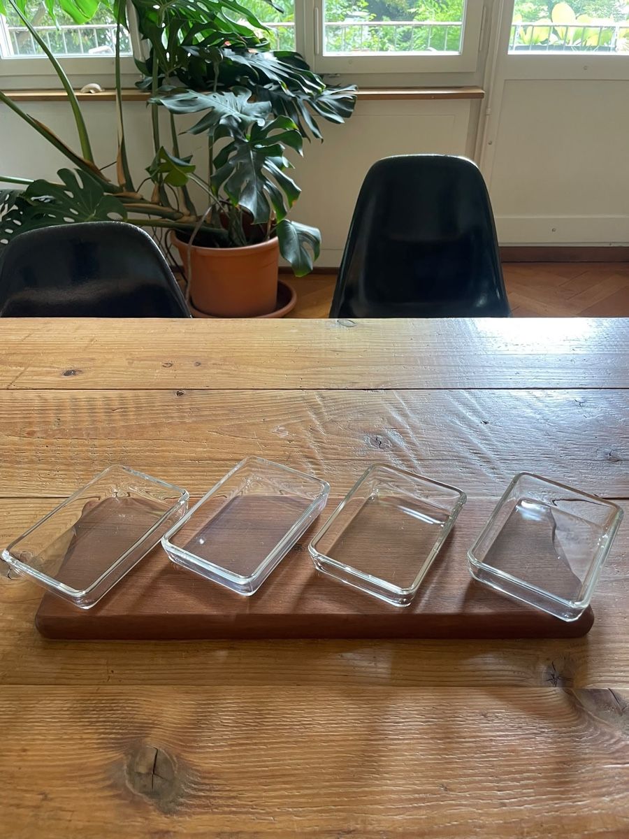 Piatti di portata: Vintage Tablet Teak Aperitif-Set  – Usato da Biel/Bienne venduto da Jilo 4
