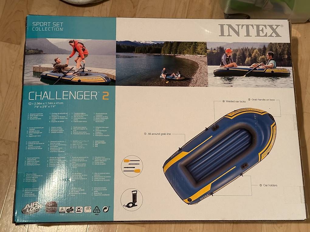 Barche: Intex Challenger 2 Set Schlauchboot – Nuovo e nell'imballaggio originale da Kirchberg BE venduto da Tily242 1