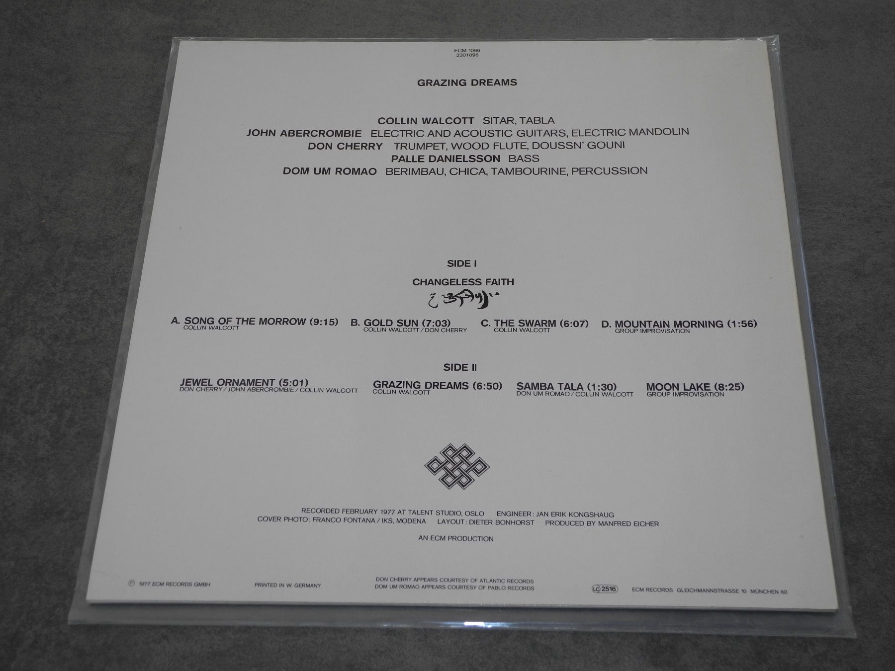 Schallplatten: COLLIN WALCOTT: GRAZING DREAMS - ECM – Neu (gemäss Beschreibung) aus Fahrwangen von Swirl2 1