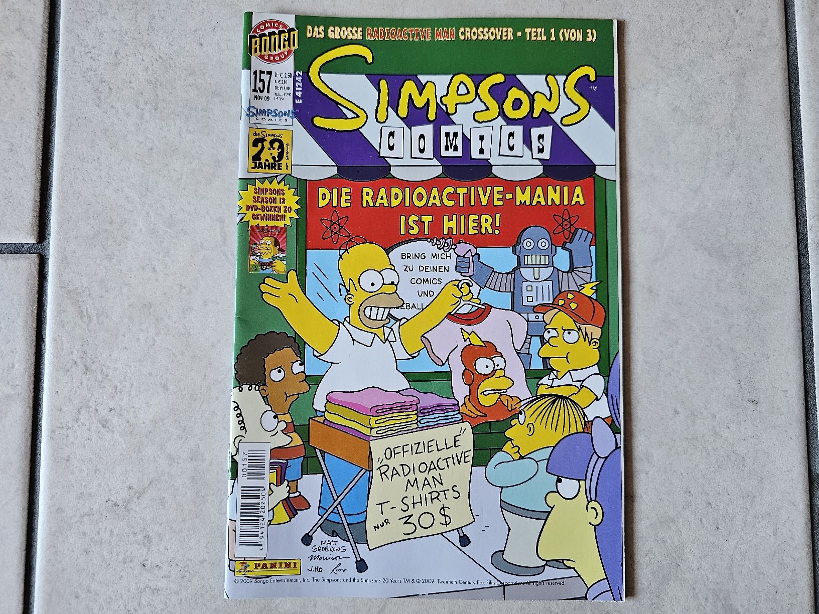 BD: Simpsons Comic  -  Heft #157 – D'occasion à Schneisingen par backstore24
