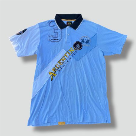 La Martina Argentina vintage poloshirt streetwear 90s
