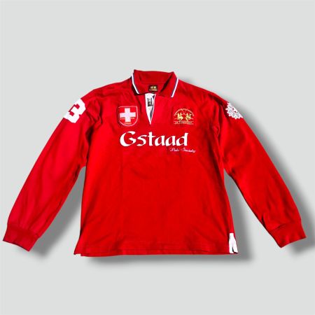 La Martina Swiss Polo Gstaad vintage longsleeve (ralph laure