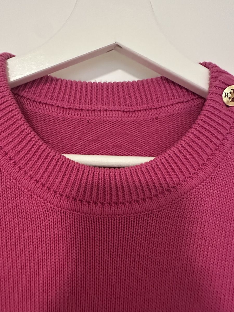 Ralph Lauren Maglioni & Felpe: Ralph Lauren Strickpullover pink mit Knöpfen M – Nuovo (secondo la descrizione) da Zürich venduto da tmarina 2