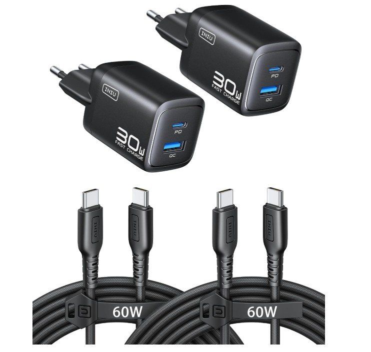 Ladegeräte: 2xINIU 30W USB C Ladegeräte, mit 60W Kabel – Neu und originalverpackt aus Münchenbuchsee von penny9 3