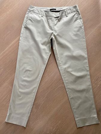 Neuwertige beige Sisley Hose Grösse 38