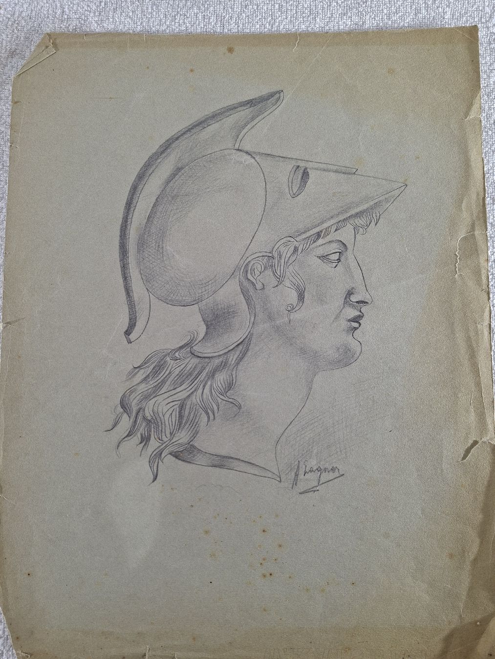 Gemälde: antike Zeichnungen um 1909 – Gebraucht aus Grindelwald von carro5 6