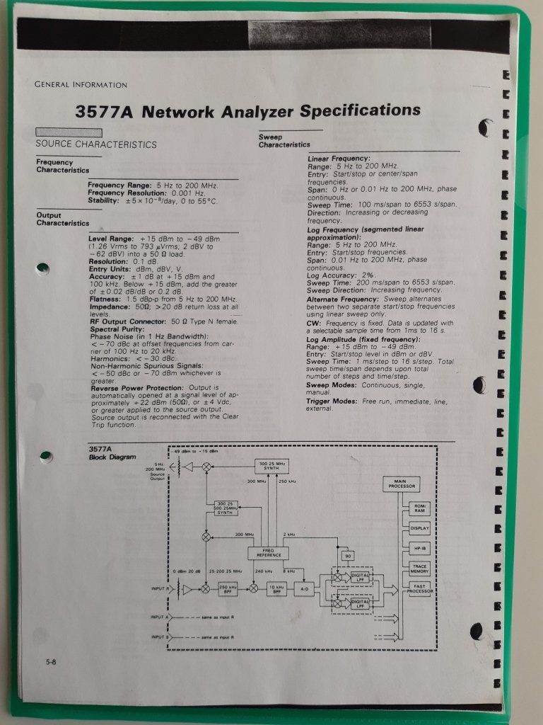 Hewlett Packard Messen: HP 3577A Network Analyzer – Gebraucht aus Wil SG von Sonotronex 2