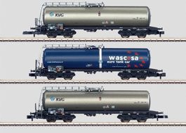 Neu OVP Märklin Z 86281 Kesselwagen Set KVG Wascosa