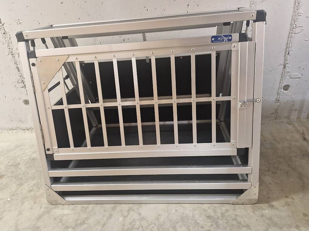 Gabbie, trasporto & Sicurezza: Alpuna Alu-Hundebox – Usato da Schaffhausen venduto da Jakarila 4