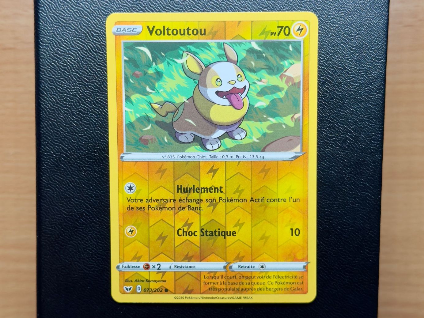 Pokémon Carte collezionabili: Voltoutou Reverse (073/202)- Épée et Bouclier - SSH FR EB01 – Usato da Chézard-St-Martin venduto da Kro_Cards