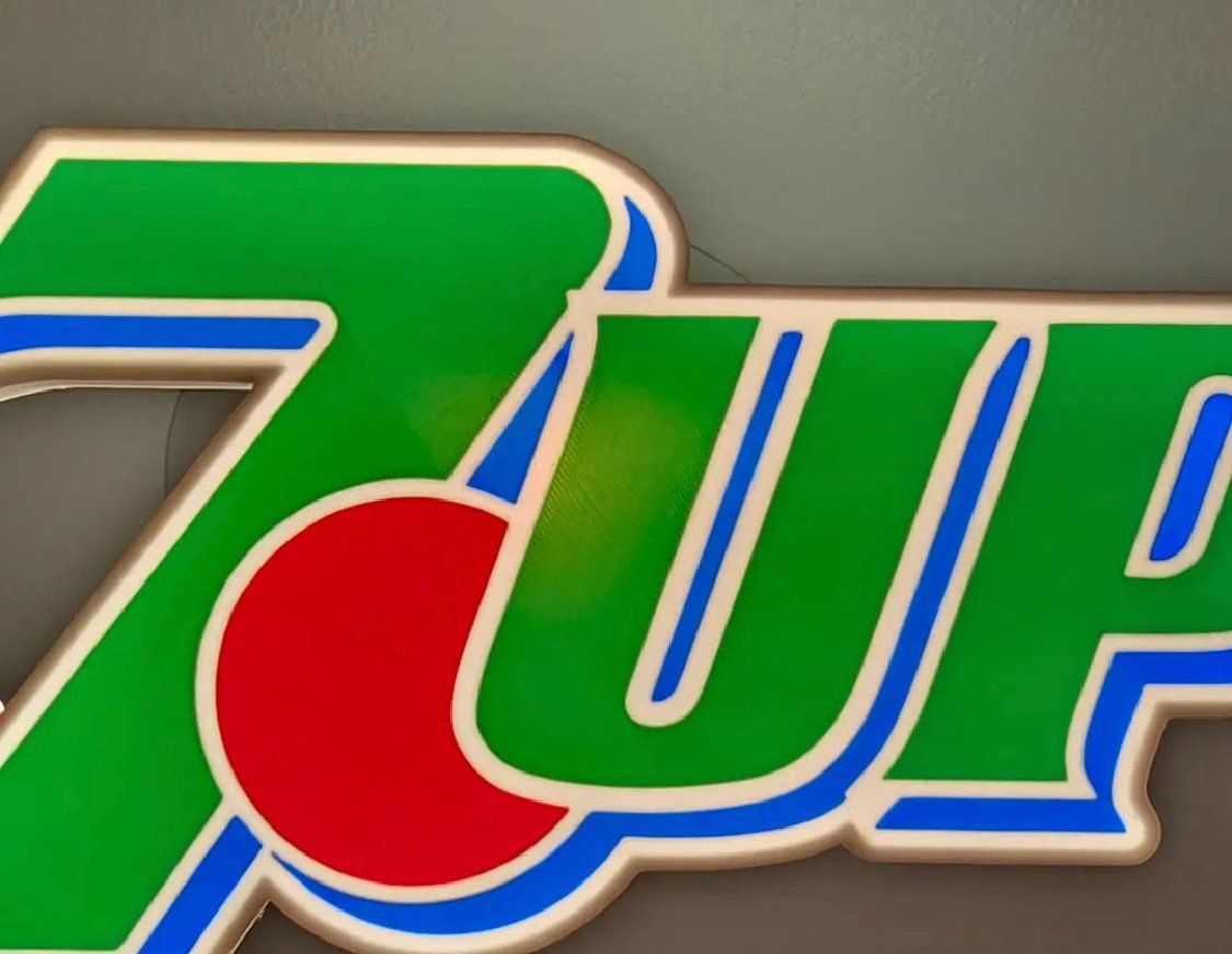 Lampade: Lampe lightbox décoration 7UP – Nuovo (secondo la descrizione) da Noville venduto da Berlusconi55