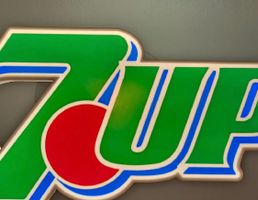 Lampe lightbox décoration 7UP