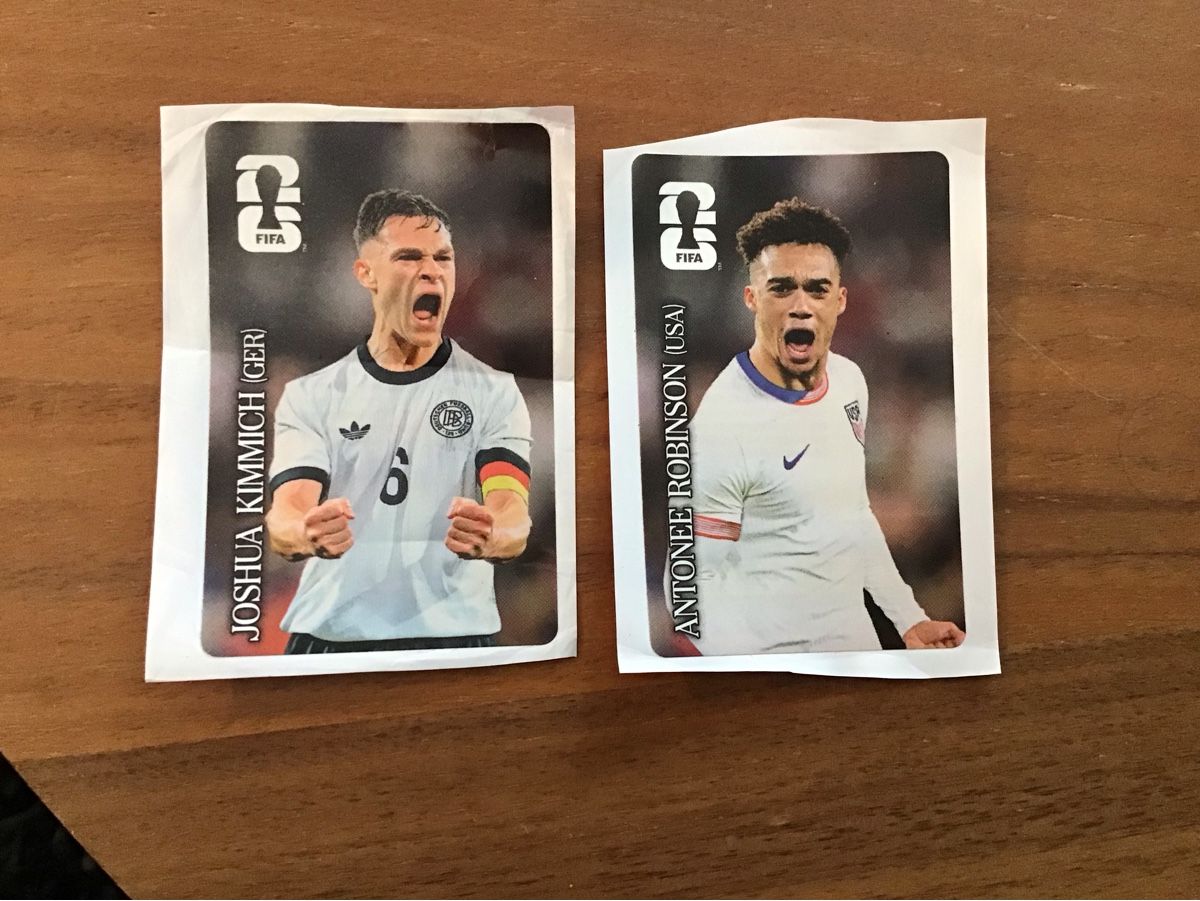Panini Carte collezionabili: FIFA Cola Sticker komplett 2026 – Nuovo (secondo la descrizione) da Windisch venduto da tompsonjack 4