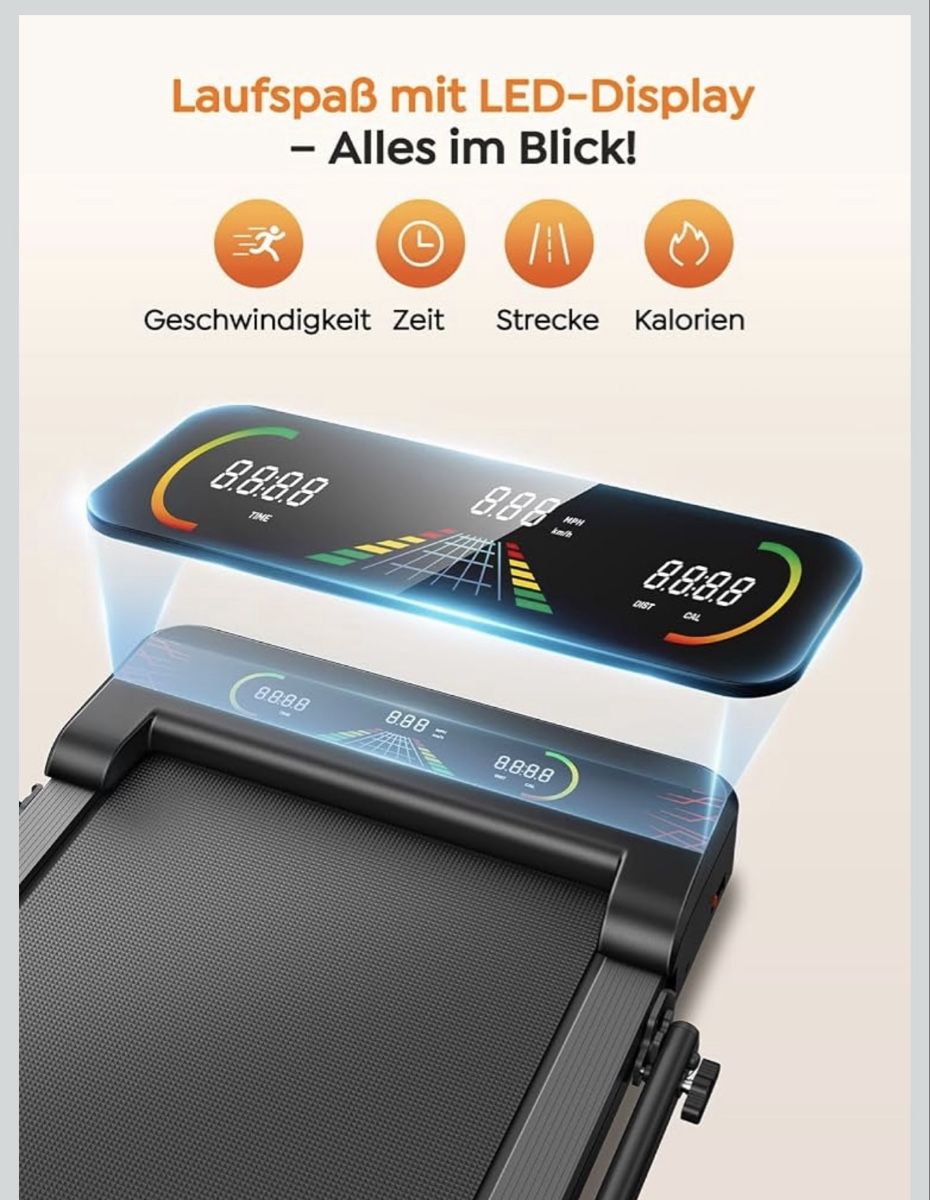 Laufband homeTro klappbar bis 12 km/h (Neuf (Voir description)) à ...