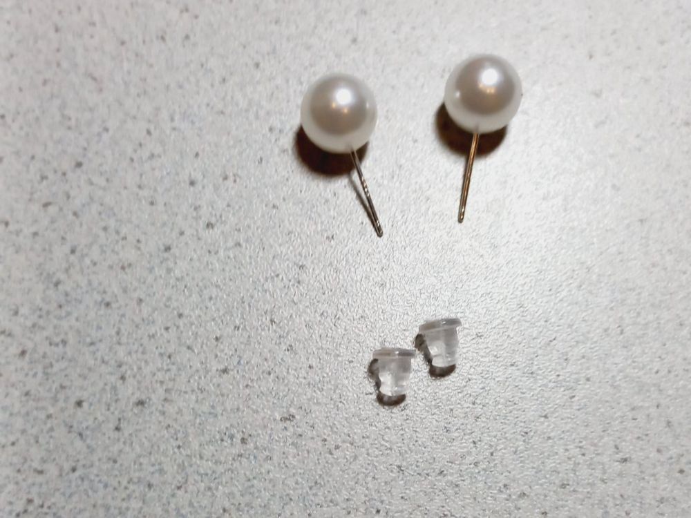 Orecchini pendenti & Orecchini a lobo: Perlen Ohrstecker Silber 925 – Nuovo e nell'imballaggio originale da Winistorf venduto da acreativ2 1