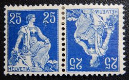 Schweiz Kat. K1 * 1908 Kat. 40 Fr.