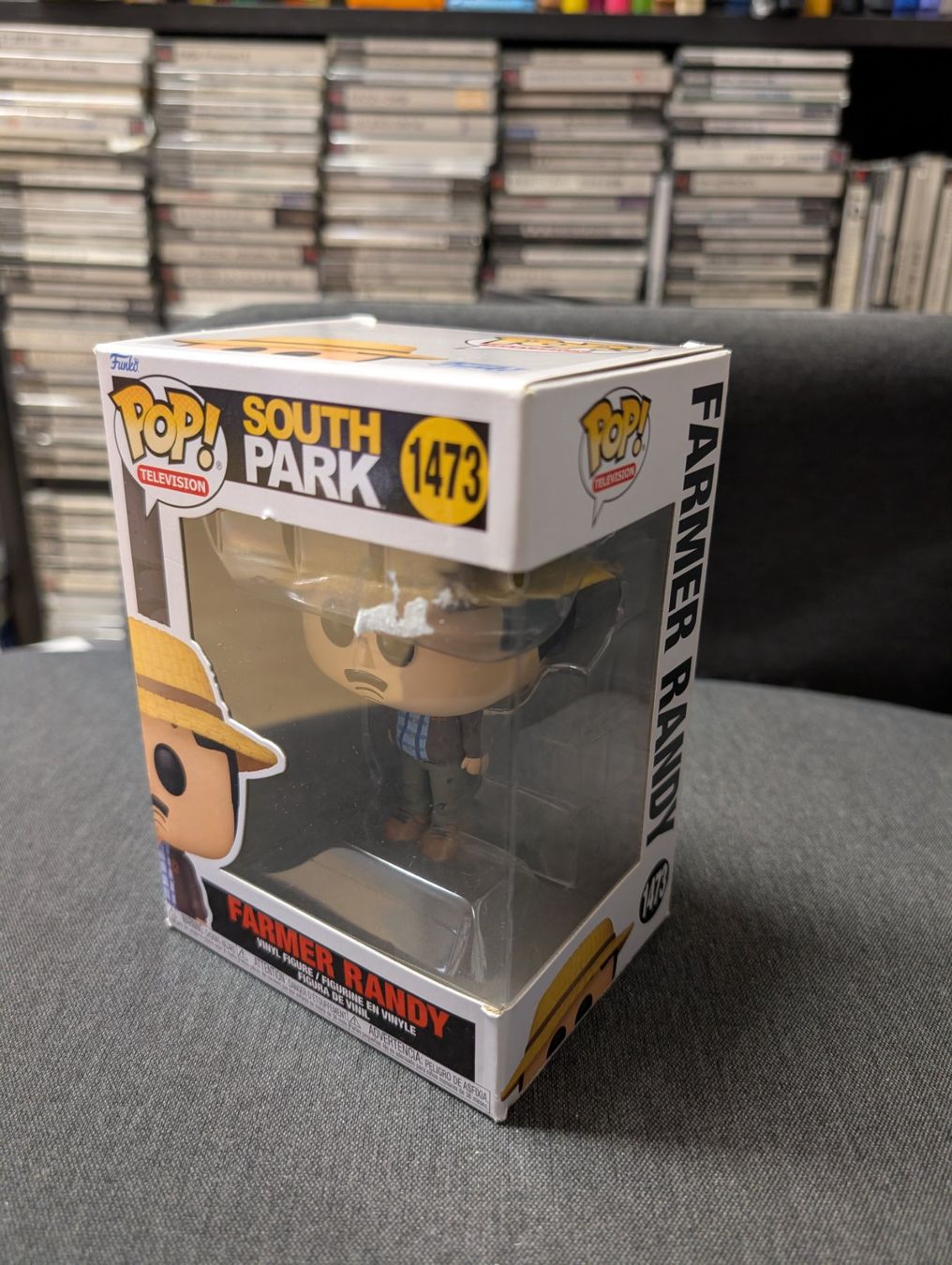 Funko Statuette: Funko pop South Park 1473 farmer Randy – Usato da Giubiasco venduto da Ticinerd