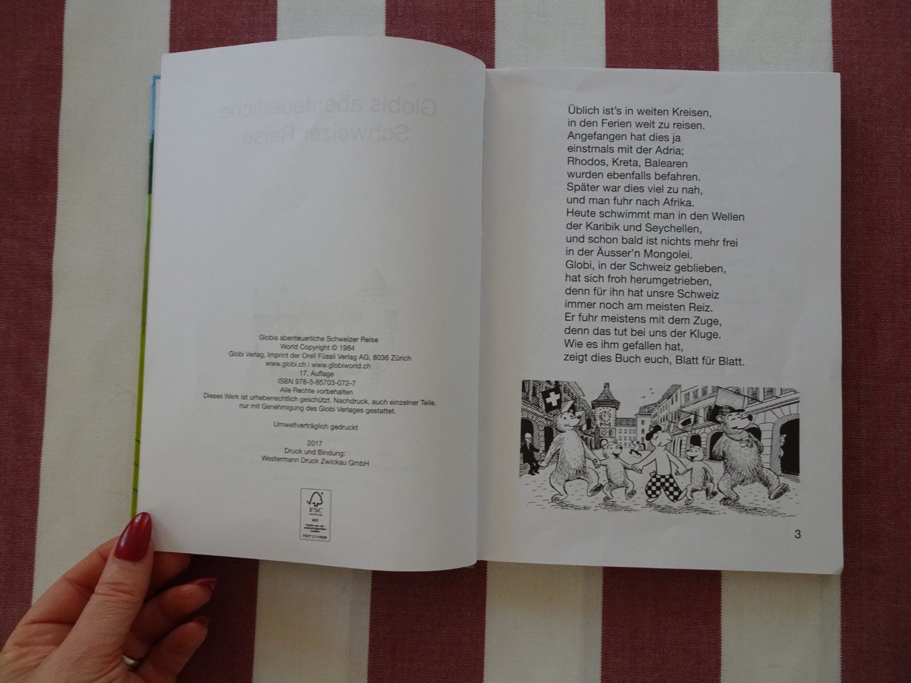 Comics: Globis abenteuerliche Schweizer Reise, unbemalt - G864 – Gebraucht aus Küssnacht am Rigi von Bookslove 1