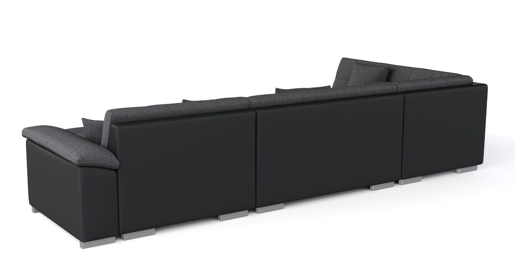 Sofas: Ecksofa ARIA rechts anthrazit/schwarz - Gratis Versand – Neuf avec emballage d'origine à Kleinwangen par Maluwa_GmbH 5