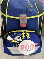 Schulranzen Step by Step Fussball blau neu mit Etikett